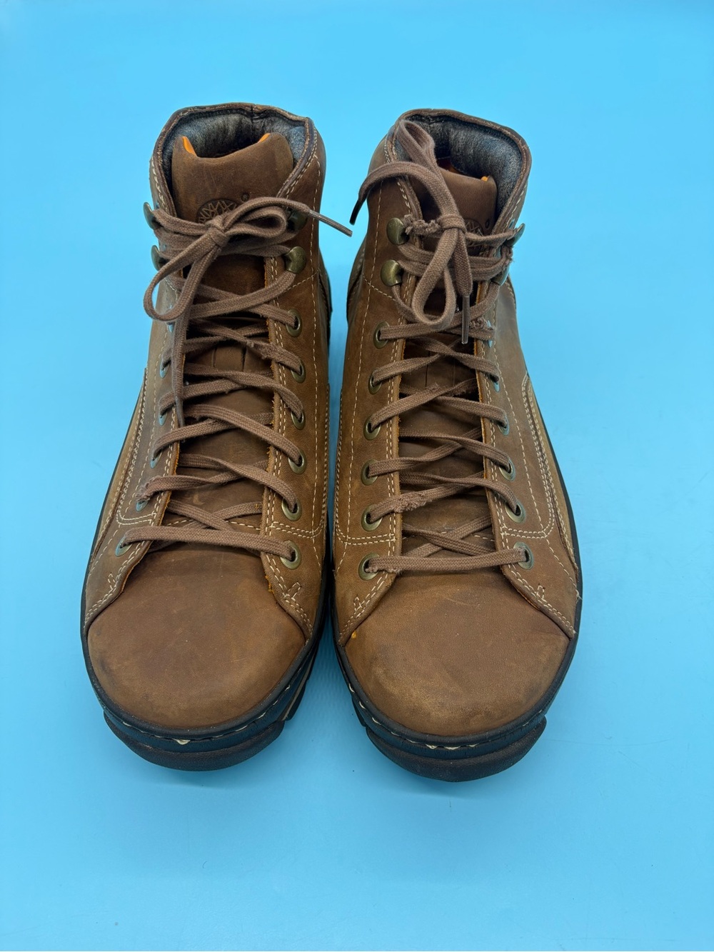 Timberland Waterproof Earthkeepers Leather Chugga Hiking Boots Size 12